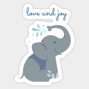 Cute Elephant Sticker